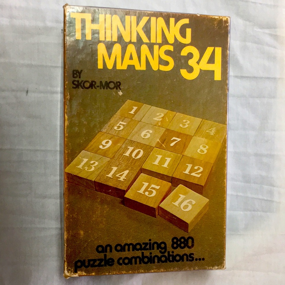 “Thinking Mans 34” Game